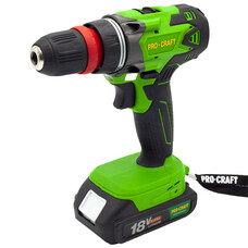 Аккумуляторный шуруповерт Procraft PA18DFR