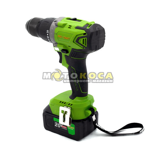 Акумуляторний шуруповерт Procraft PA18BL Universal Extra