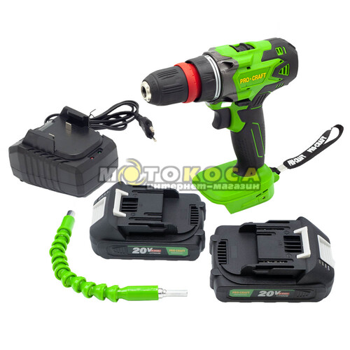 Аккумуляторный шуруповерт Procraft PA18DFR
