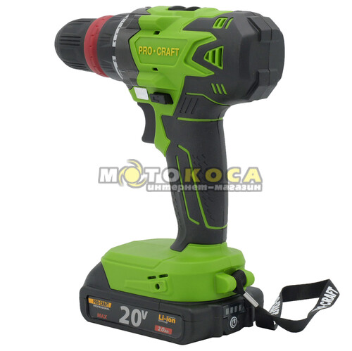 Аккумуляторный шуруповерт Procraft PA18DFR