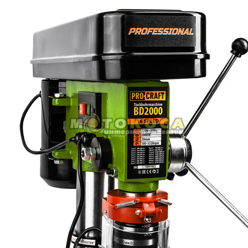 Сверлильный станок Procraft BD2000