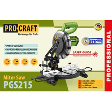 Пила торцовочная ProCraft PGS215
