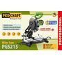 Пила торцювальна ProCraft PGS215