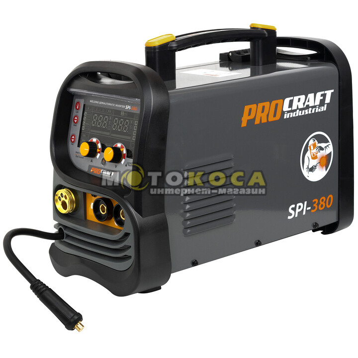Сварочный инверторный полуавтомат PpoCraft industrial SPI380 (2026)