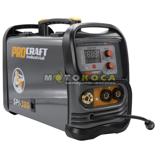 Сварочный инверторный полуавтомат Ppocraft industrial SPI380 new