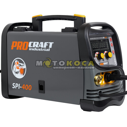 Зварювальний інверторний напівавтомат PpoCraft industrial SPI400 (2026)