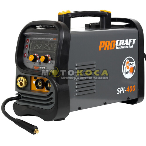 Зварювальний інверторний напівавтомат PpoCraft industrial SPI400 (2026)