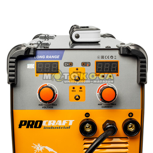 Сварочный инверторный полуавтомат Ppocraft Industrial SPI380 Long Range