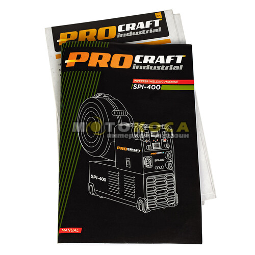 Сварочный инверторный полуавтомат Ppocraft Industrial SPI400