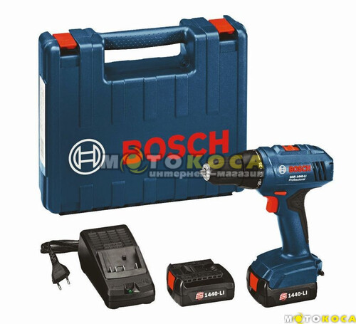 Аккумуляторный шуруповерт BOSCH GSR 1440-LI