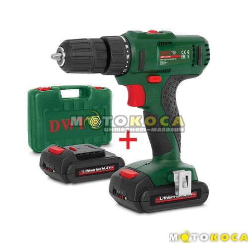 Аккумуляторный шуруповерт DWT ABS-12 BLi-2 BMC