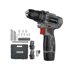 Аккумуляторный шуруповерт FORTE CD-12BC