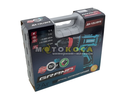 Акумуляторний шурупокрут GRAND ДА-12Li/DFR