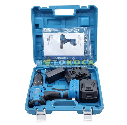 Акумуляторний шуруповерт KRAISSMANN 2102 ABS 20/2 (M-POWER 20 SERIES)