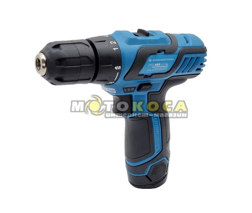 Акумуляторний шуруповерт KRAISSMANN 2500 ABS 12/2 Li