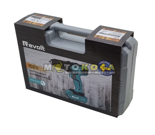Акумуляторний шуруповерт REVOLT ID-21І