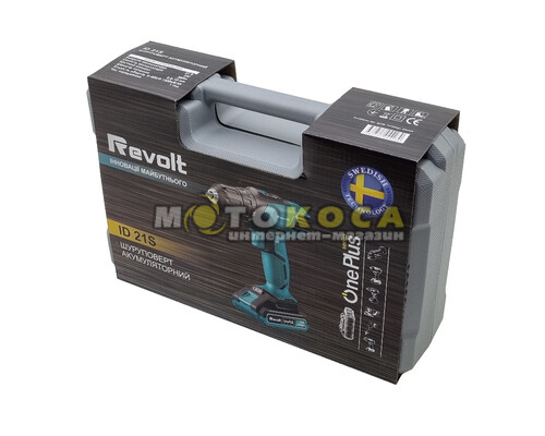 Акумуляторний шуруповерт REVOLT ID-21S