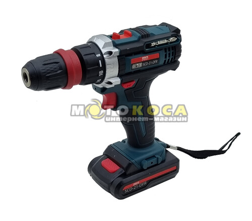 Аккумуляторный шуруповерт Spektr SCD-21-DFR