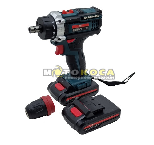 Аккумуляторный шуруповерт Spektr SCD-21-DFR