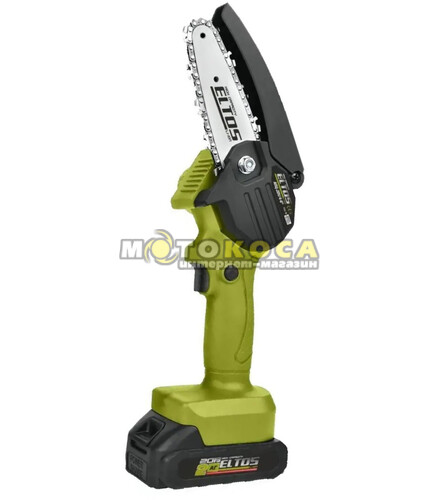 Аккумуляторная цепная пила ELTOS АПЦ-20V/4"-6"