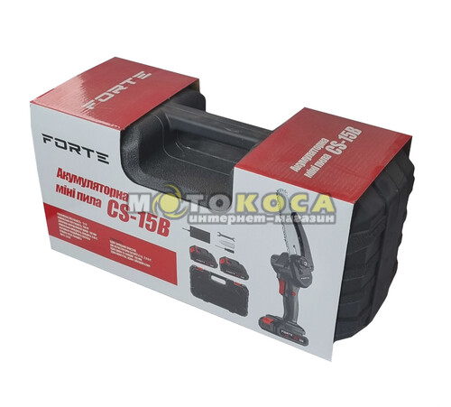 Аккумуляторная цепная пила FORTE CS-15B