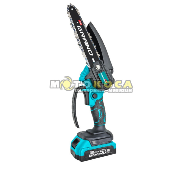 Аккумуляторная цепная пила GRAND АПЦ-20/6"-1 BL купить, отзывы