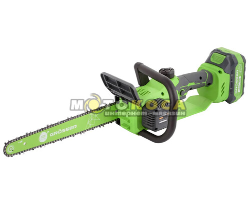 Аккумуляторная цепная пила GROSSER GCS 122