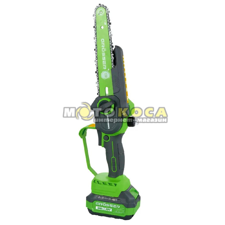 Аккумуляторная цепная пила GROSSER GCS811