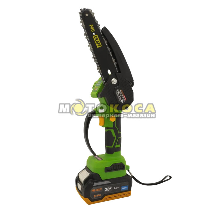 Аккумуляторная цепная пила Procraft PKA22Li