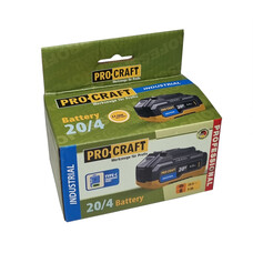 Акумуляторна батарея ProСraft Battery 20/4 INDUSTRIAL (20В/4Аг)