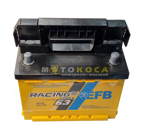 Автомобільний акумулятор Racing Force 63Ah 620A R+