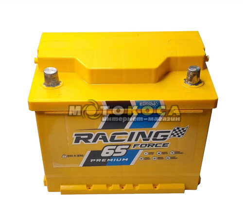 Автомобильный аккумулятор Racing Force 65Ah 640A L+