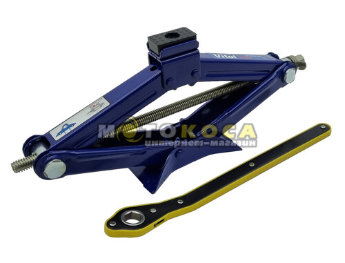 Домкрат ромбообразный Vitol 1,5т (ДВ-Т10105B) с трещоткой