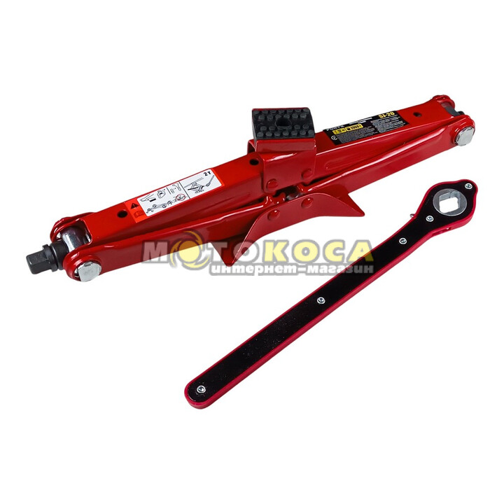 Домкрат ромбообразный FORTE SJ-20 с трещоткой