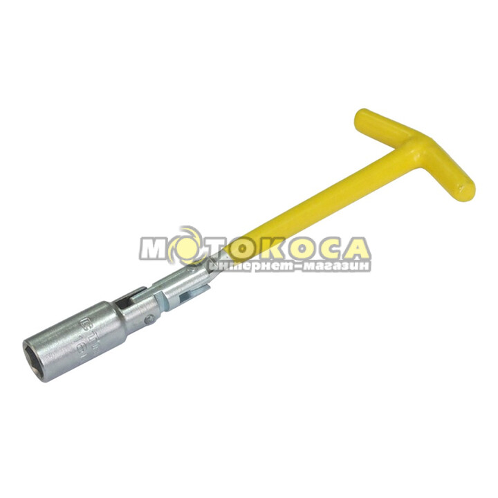 Ключ свечной Т-образный с шарниром Сталь 16х250 мм (70072) купить, отзывы
