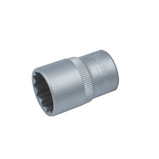 Головка торцева дванадцятигранна HAISSER сатинова 1/2" 13х38 мм (70146)