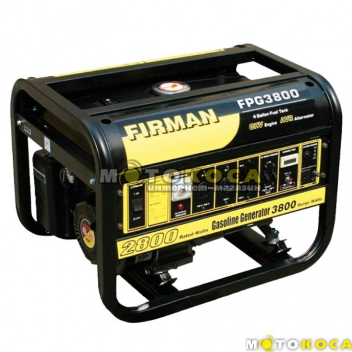 Бензиновый генератор FIRMAN FPG 3800 купить, отзывы