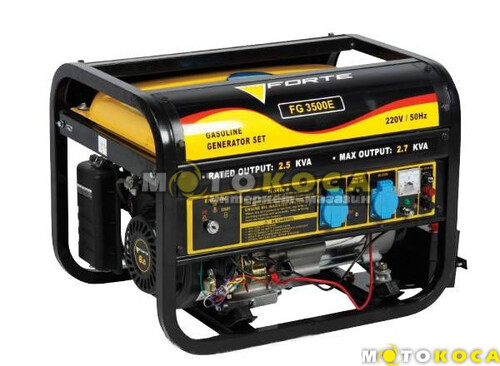 Бензиновий генератор Forte FG3500Е