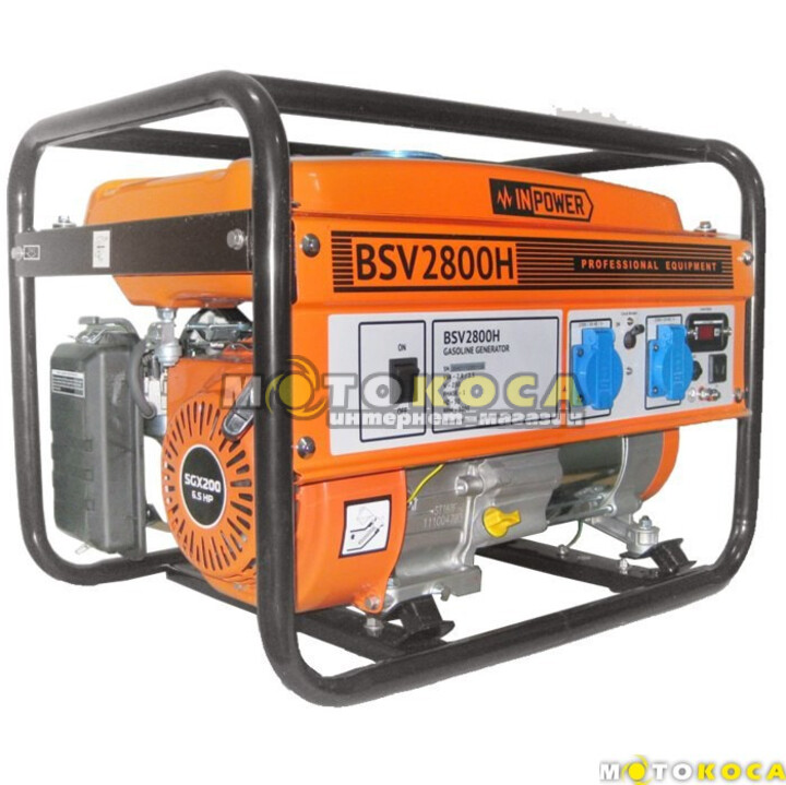 Бензиновый генератор InPower BSV2800H купить, отзывы