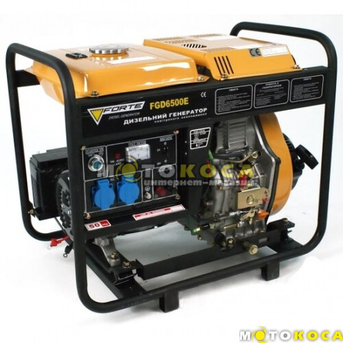 Дизельный генератор FORTE FGD6500E