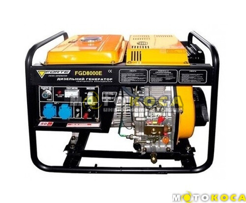 Дизельний генератор Forte FGD8000E