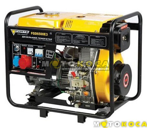 Дизельний генератор FORTE FGD6500E3