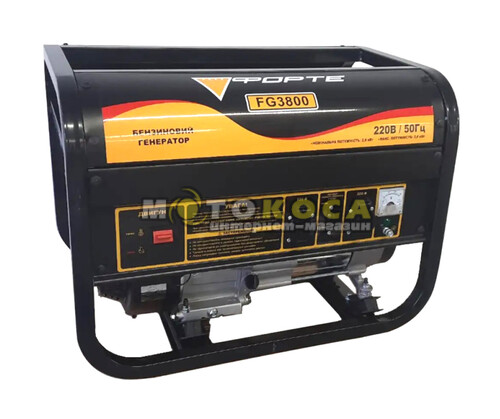 Бензиновий генератор FORTE FG3800