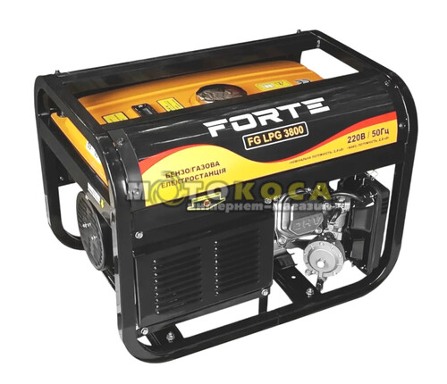 Генератор газ/бензин FORTE FG LPG 3800