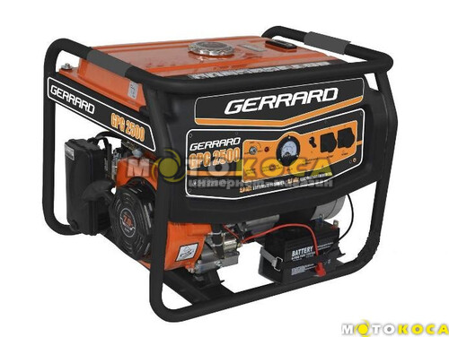 Бензиновий генератор GERRARD GPG2500