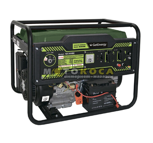 Бензиновый генератор GetEnergy GC55BЕ