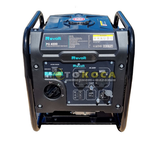 Бензиновий інверторний генератор REVOLT PG 4500i
