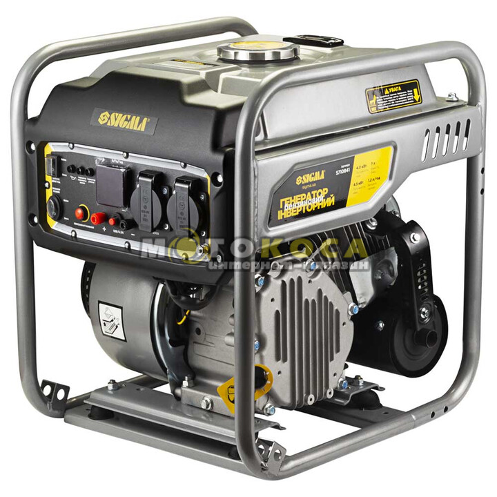 Бензиновий інверторний генератор SIGMA 4,0-4,5 кВт (5710841)