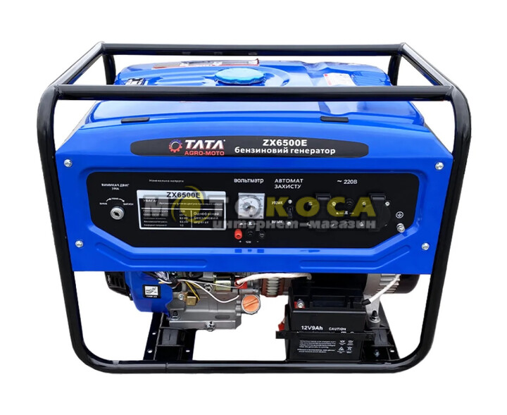 Бензиновый генератор TATA ZX6500Е с электростартером купить, отзывы