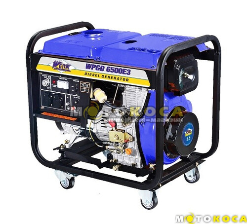 Дизельний генератор Werk WPGD6500E3